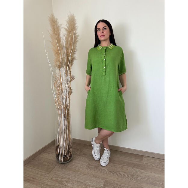 Polo lininė suknelė