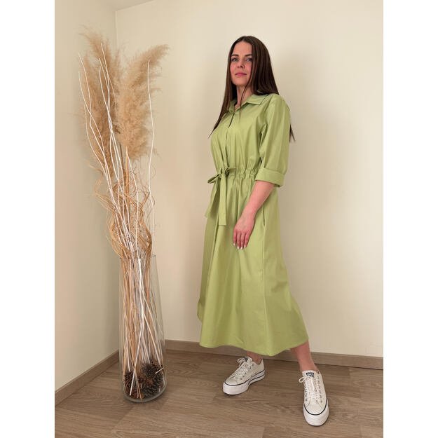 Chaki spalvos suknelė 3