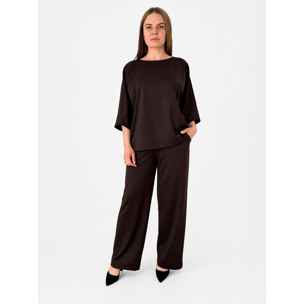 Šokolado spalvos kostiumėlis 1