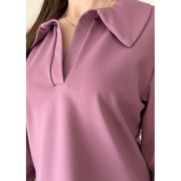 Kostiumėlis su kelnėmis (dulkėta rožė) 5