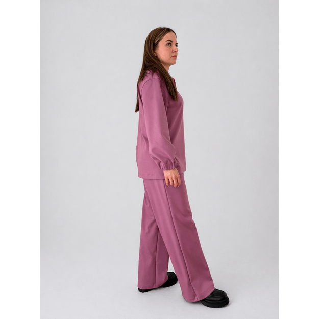 Kostiumėlis su kelnėmis (dulkėta rožė) 4