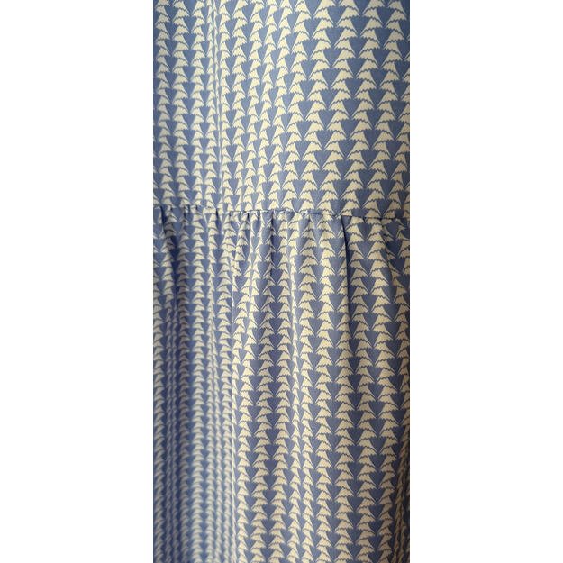 Žydra midi suknelė 3