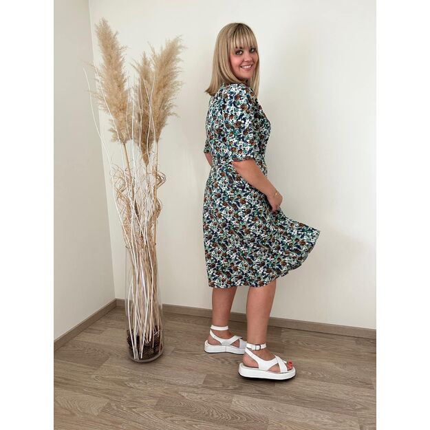 Gėlėta vasarinė suknelė 1